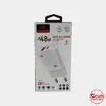 روی بسته بندی شارژر دیواری 48 وات آکو مدل AH-29