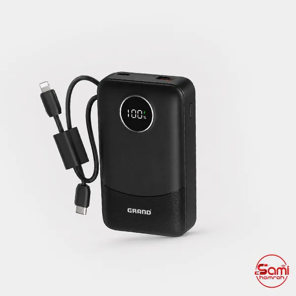 پاوربانک گرند اسکای مدل GP-216 ظرفیت 20000mAh پاوربانک گرند اسکای مدل GP-216 ظرفیت 20000mAh