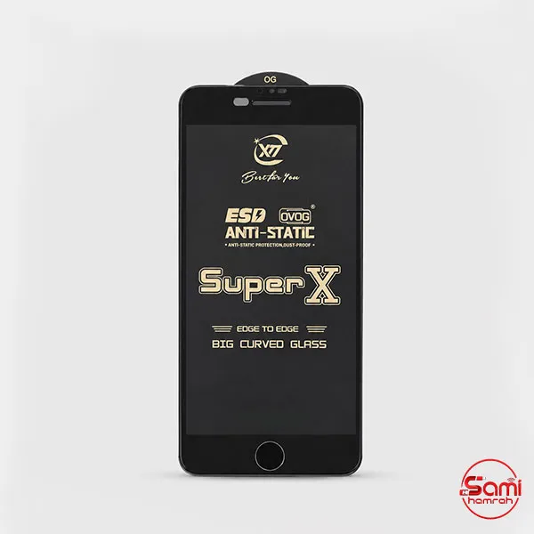 گلس مشکی Super X مناسب گوشی موبایل آیفون 6 و 7 و 8 گلس مشکی Super X مناسب گوشی موبایل آیفون 6 و 7 و 8