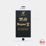 گلس سفید Super X مناسب گوشی موبایل آیفون 6 و 7 و 8
