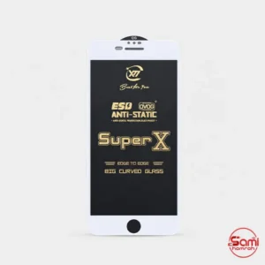 گلس سفید Super X مناسب گوشی موبایل آیفون 6 و 7 و 8