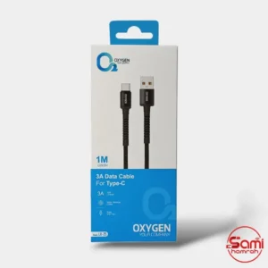 روی بسته بندی کابل USB به تایپ سی اکسیژن مدل LX-25