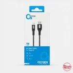 روی بسته بندی کابل USB به تایپ سی اکسیژن مدل LX-27