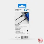 پشت بسته بندی کابل تایپ سی به تایپ سی اکسیژن مدل LX-28