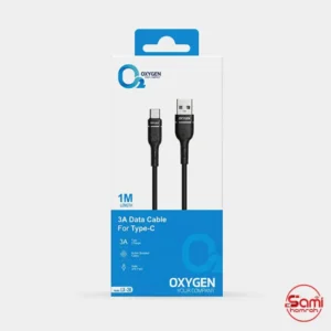 روی بسته بندی کابل USB به تایپ سی اکسیژن مدل LX-28