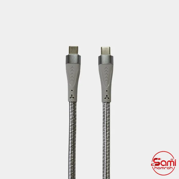 کابل تایپ سی به تایپ سی اکسیژن مدل LX-38 کابل تایپ سی به تایپ سی اکسیژن مدل LX-38