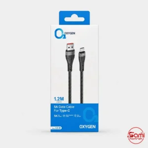 روی بسته بندی کابل USB به تایپ سی اکسیژن مدل LX-38